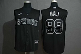 Yankees 99 Aaron Judge Black Nike Cool Base Sleeveless Jersey,baseball caps,new era cap wholesale,wholesale hats